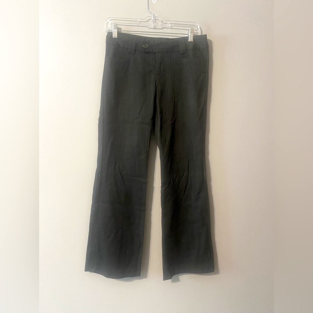 WHBM White House Black Market Black slacks black pants work wear office outfit
